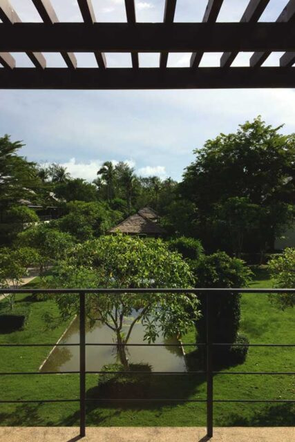 Our Room View at the Twin Lotus Resort