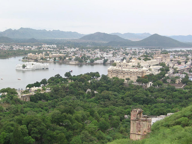 Panorama of Udaipur