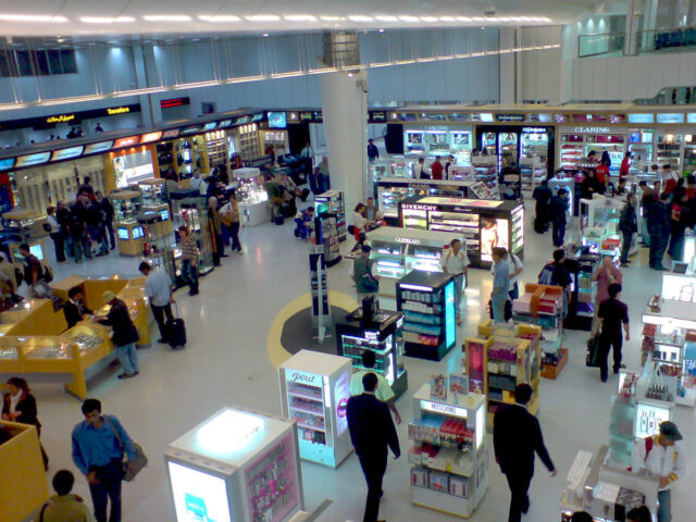 Qatar Airport Duty-free Stalls