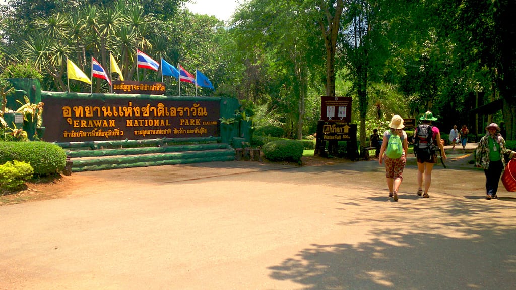 Erawan National Park – Entrance