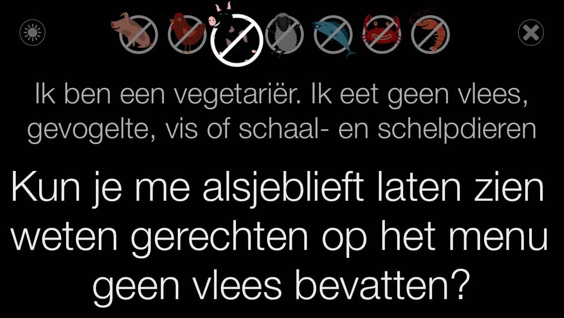 VeggoAgogo Interface Dutch Translation